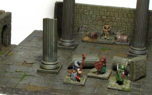 dungeon tiles, stackable, 3D, feature walls, dungeon crawl, tutorial, daggerandbrush