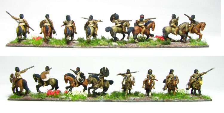 Corvus Belli, 15mm, Numidians, daggerandbrush, history, painting, shield designs, cavalry