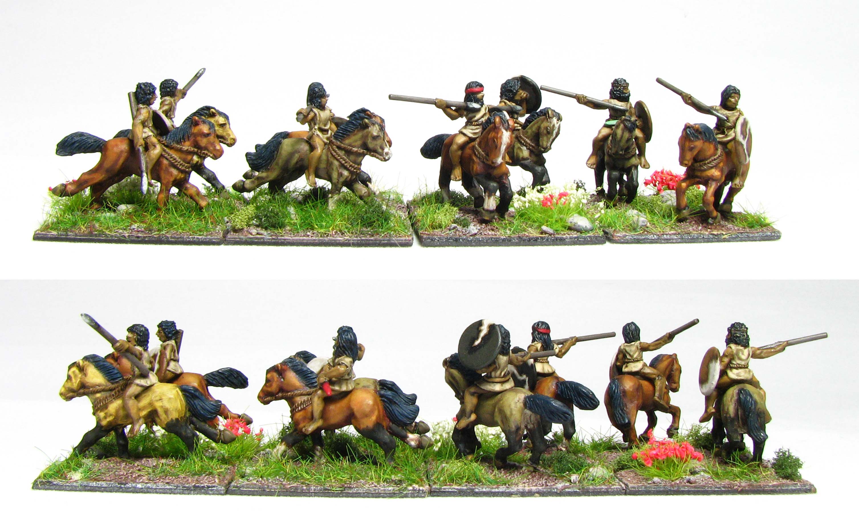Corvus Belli, 15mm, Numidians, daggerandbrush, history, painting, shield designs, cavalry