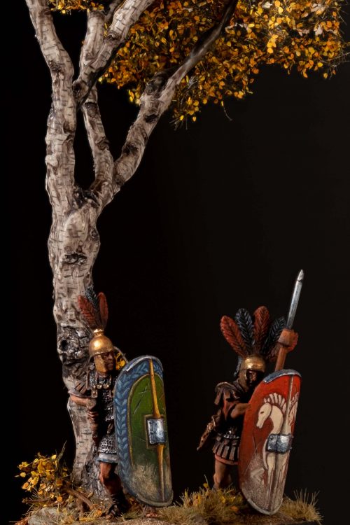 Agema Miniatures, Republican Romans, Hastati, Principes, tutorial, painting, shield designs