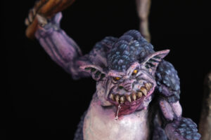 Cave Troll, Bobby Jackson, Reaper Miniatures, 03959, drool, cave, stalactites, stalagmites